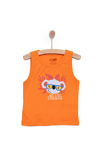 ebebek Hello Baby HelloBaby Basic Erkek Koala Baskılı Atlet Tshirt Erkek Bebek