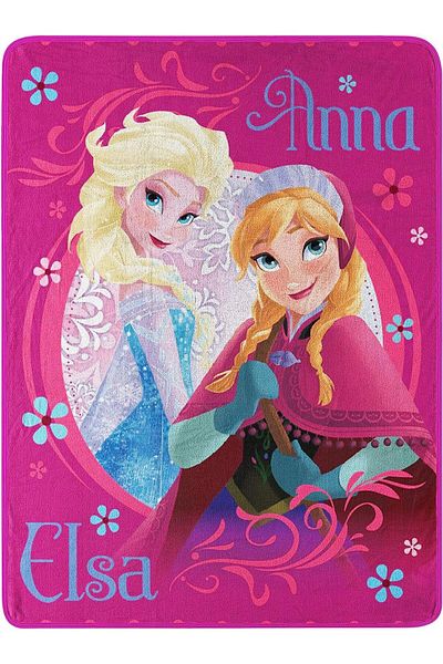 erorex Northwest Frozen Micro Raschel Throw Blanket 46 Inch X 60 Inch Loving Sisters
