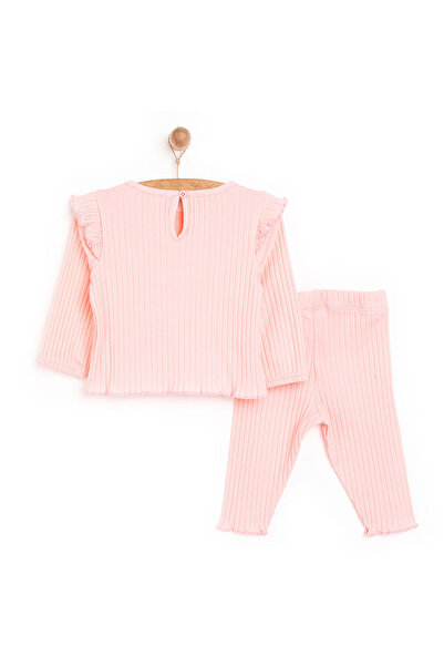 ebebek Hello Baby HelloBaby Basic Kız Kaşkorse Bluz-Tayt Takım Kız Bebek