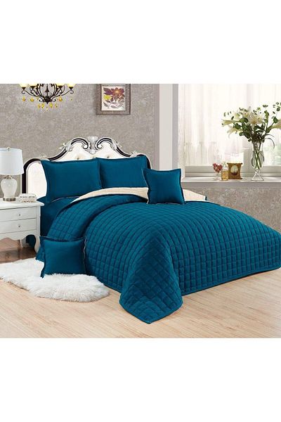 erorex Compressed Two Sided Color 4 Pieces Comforter Set Single Size Tu Be2