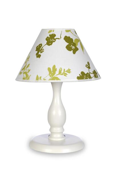 MASSARELLI عاكس الضوء ذو الساق المعدنية باللون الكريمي للحديقة باللون الأخضر