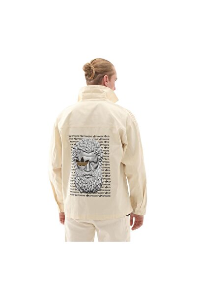 adidas Men's Cream Steel Path Jacket - Adidas Emre Yusufi Shı m Model