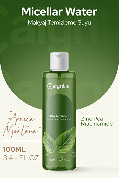 -Tüm Ciltler İçin Makyaj Temizleyici Micellar Su, Arnika Montana 100 ML
