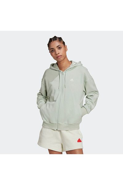 adidas Hanorac ADIDAS pentru femei W BLUV Q3 HD TT - HL4422