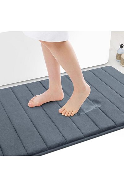 erorex Xspring Bath Rugs For Bathroom Ultra Soft And Absorbent Bathroom Rugs60X40Cm Memory Foam Bath Mat