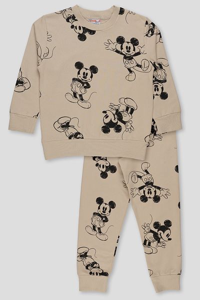 Irmak kids Mickey Pattern 100% Cotton Kids Pajamas Set