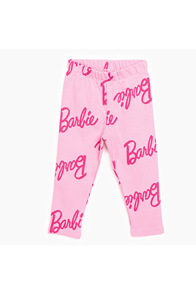 mattel Kız Bebek Tayt Barbie Reçme Paça Açık Pembe
