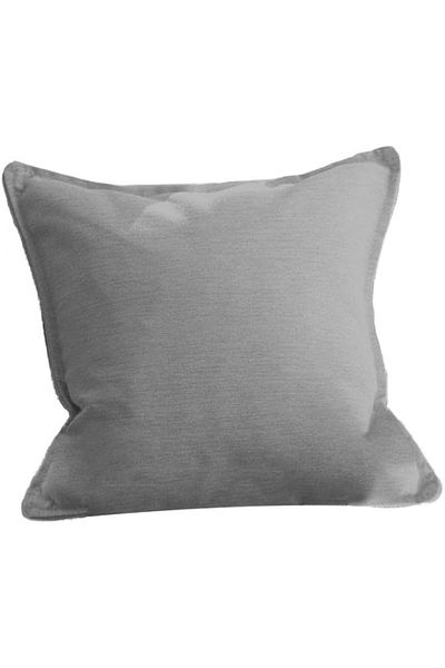 erorex Linen Square Decorative Cushion Microfiber Filler 45*45 Light Gray Am.102060400268 Pen