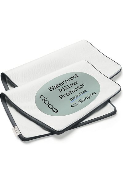 erorex Waterproof Pillow Protector For Memory Foam Pillows Pack Of 2 Queen Pillow Covers Oeko Tex