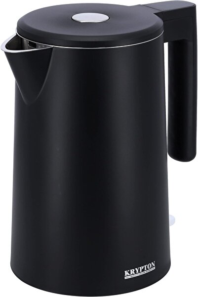 erorex Double Wall Electric Kettle 1.7L Capacity Knk6341 Black
