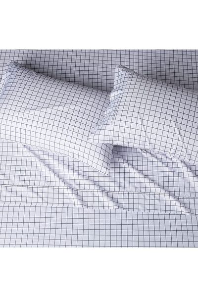 erorex Lightweight Super Soft Easy Care Microfiber Bed Sheet Set With 14” Deep Pockets Queen Blue Gray