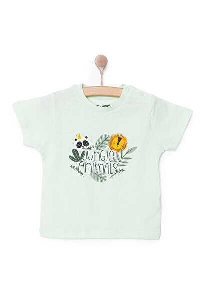ebebek Hello Baby HelloBaby Basic Erkek Orman Hayvanları Baskılı T-Shirt Erke...