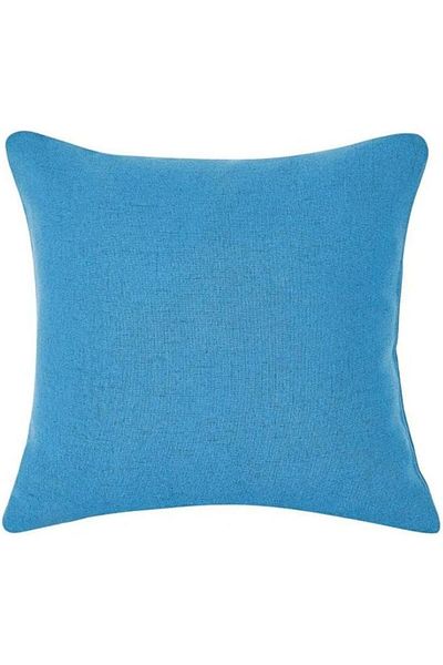 erorex Soft Linen Decorative Solid Filled Cushion 45*45 Blue Am.8563252 Kun