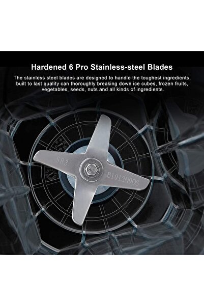 erorex Heavy Duty Professional Blender, Peak 5000W Commercial Grade Bar Blender 2L Container Shakes,