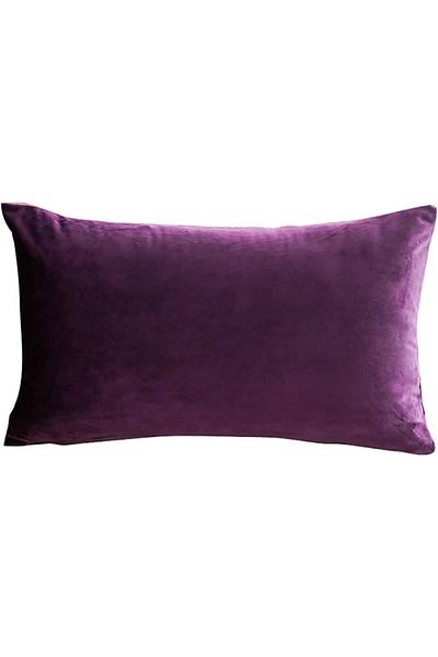 erorex Velvet Cushion Aubergine 30X50Cm
