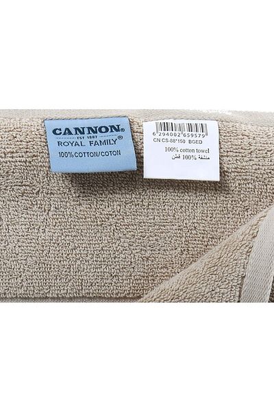 erorex Cotton Solid Pattern Beige Beach Towels