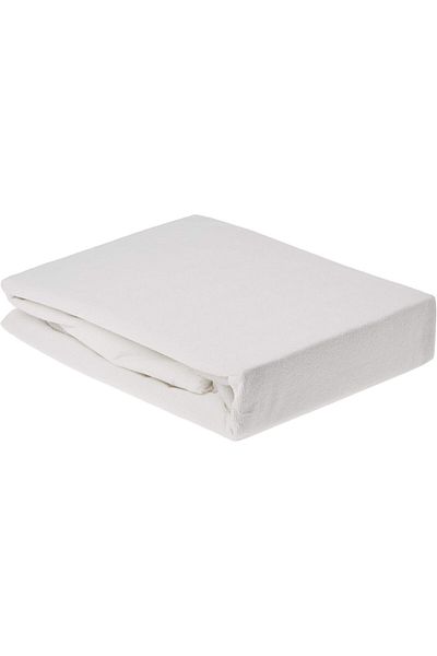 erorex 100 Percent Cotton Terry Super King Mattress Protector Size: 200 X 200Cm White