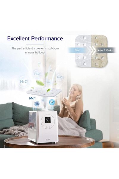 erorex Humidifier Replacement Filters 20 Pack Mineral Absorption Pad Maximize Moisture Output Effective