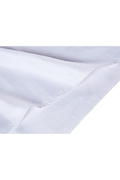 erorex Double Bed Sheet 3Pcs Set 100 Percent Cotton 250Tc Sateen 1 Inch Stripe Size: 220X240Cm + 2Pc