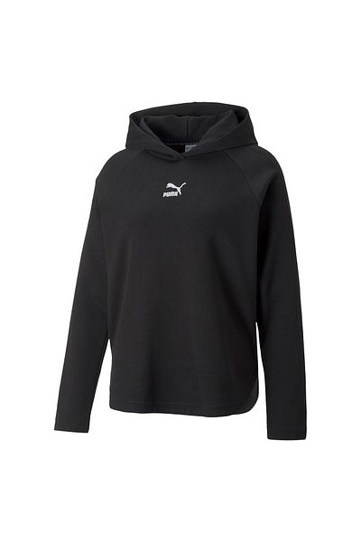 Puma PUMA women's T7 RELAXED HOODIE DK sweatshirt - 53571101