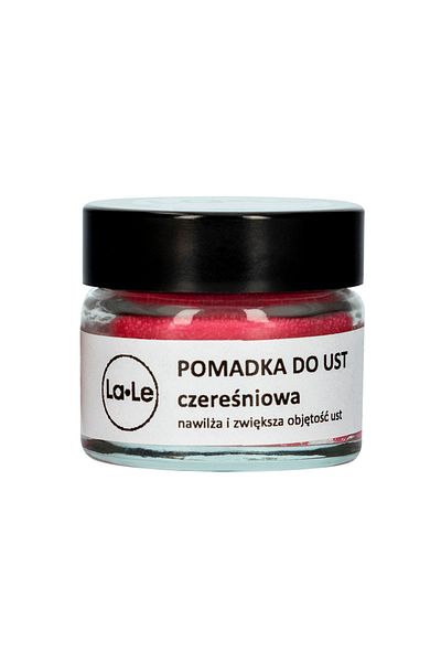 LA-LE Lip Moisturising Lipstick Cherry 15 ml