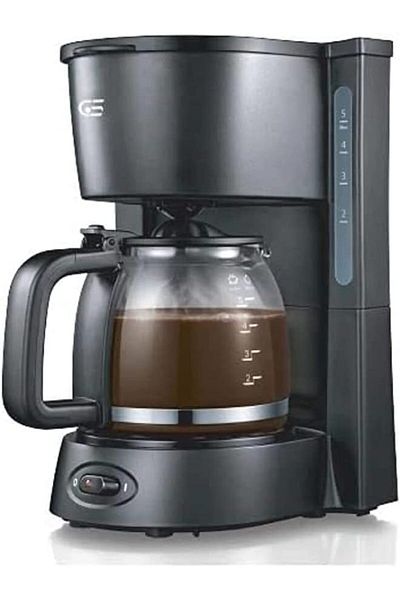erorex 650W Coffee Maker, 0.75 Liter Capacity, Black