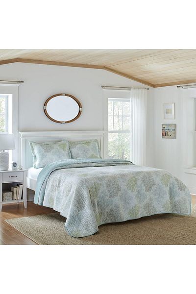 erorex Twin Quilt Set Reversible Cotton Bedding With Matching Sham Pre Washed Home Decor For Added