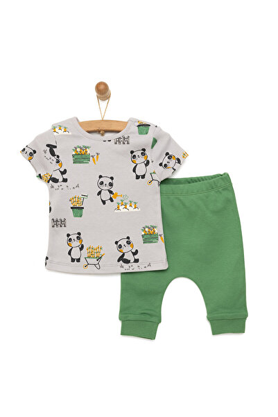 ebebek Hello Baby HelloBaby Yenidoğan Tshirt-Patiksiz Alt Unisex