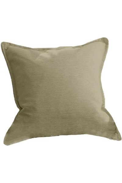 erorex Linen Square Decorative Cushion Microfiber Filler 45*45 Light Brown Am.102060400260 Pen