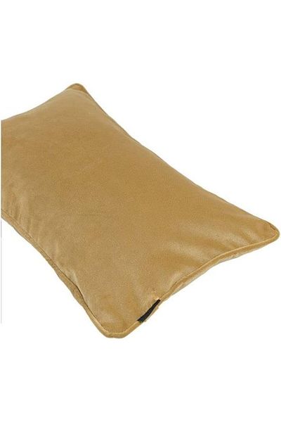 erorex Velvet Plain Matt Decorative Cushion Poly Filled 50X30 Cm Ochre Yellowam.88800503021 Kun