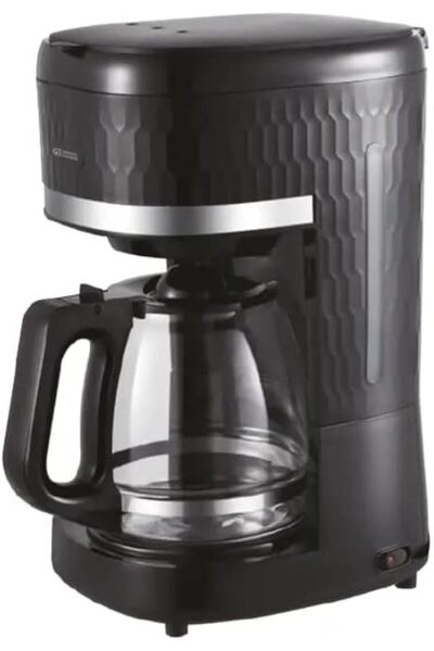 erorex Coffee Maker, Anti-Drip System, Rapid Heating, Black/Steel, Gscm15Bm