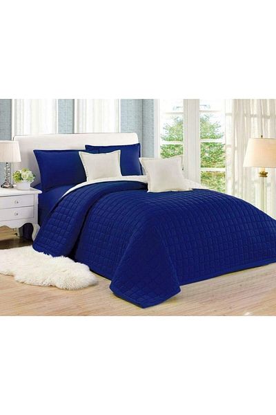 erorex Compressed Two Sided Color 4 Pieces Comforter Set Twin Single Size Bl Be
