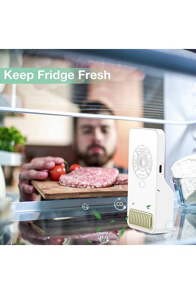 erorex Air Freshener Deodorizer 3 Timer Modes 15 Min Fast Deodorization For Refrigerator Fridge Odor