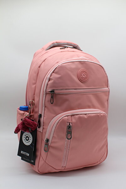 Bevitton Водонепроникна тканина Bvt-1710 Шкільний рюкзак & Щоденний шкільний рюкзак Пудра