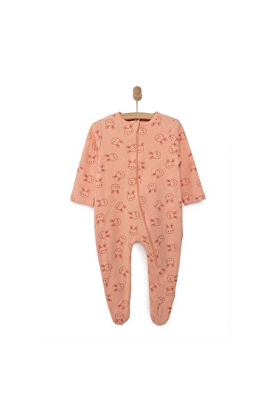 ebebek Hello Baby HelloBaby Yenidoğan Kız  Patikli Tulum Kız Bebek