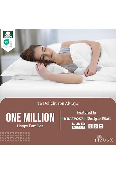 erorex 100 Percent Cotton Queen Fitted Sheet 160X200 Cm White 400 Thread Count Long Staple Cotton Sateen