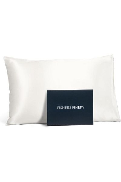 erorex 19Mm 100 Percent Pure Mulberry Silk Pillowcase Good Housekeeping Quality Tested White S