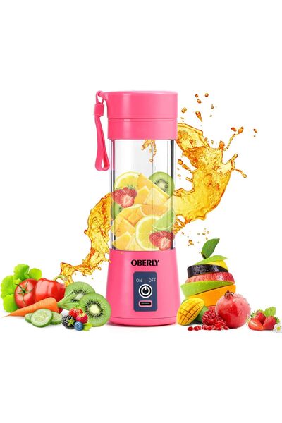 erorex Portable Blender, Smoothie Juicer Cup Six Blades 3D, 13Oz Fruit Mixing Machine 2000Mah Usb