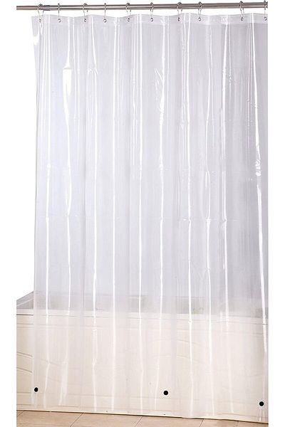 erorex Water Repellent Heavy Weight Waterproof Clear Shower Curtain Liner 72 Inch X 72Inch Rust Proof