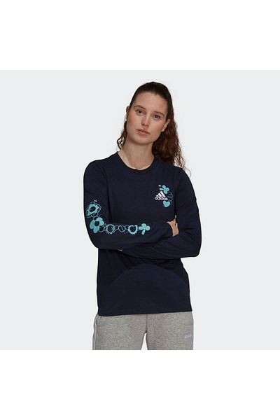 adidas ADIDAS women's sweatshirt W FNFLRL LS G T - GS4148