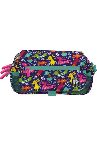 Grafoplast Penar 3 compartimente Bits&Bobs Dogs Multicolor