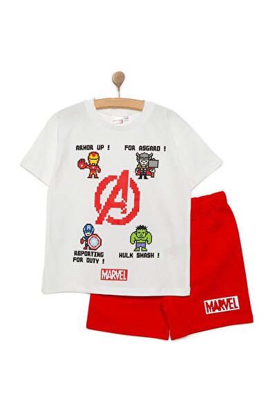 Marvel Erkek Tshirt-Şort Erkek Bebek