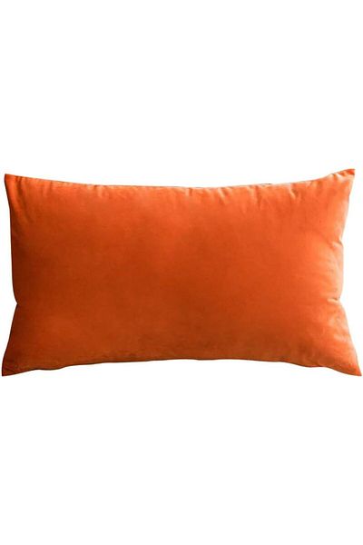 erorex Velvet Cushion Orange 30X50Cm