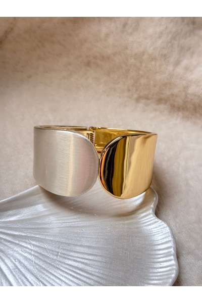 ACCESSORYHUB çift renk kelepçe bileklik