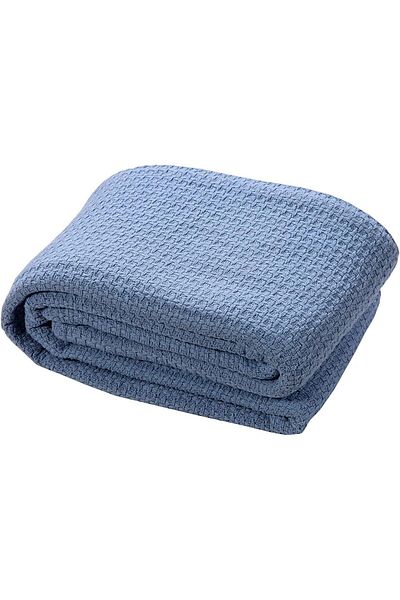 erorex 100 Percent Soft Premium Combed Cotton Thermal Blanket– King Blankets– Soft Cozy Warm Cotton