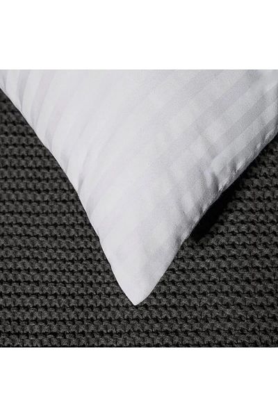 erorex 3 Piece Of Ultra Soft Microfiber Strip Hotel Pillow For Ultimate Comfort And Support Size 90X50 Cm