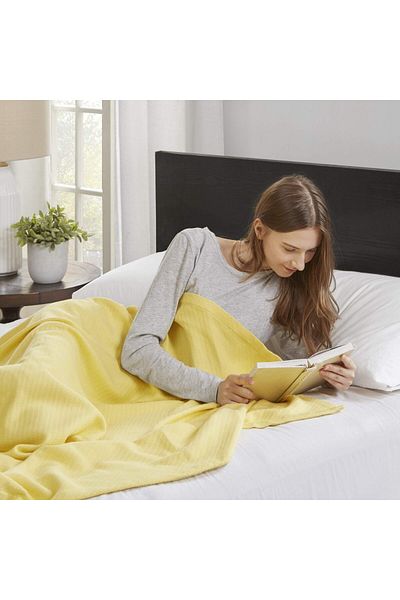 erorex Liquid Cotton Luxury Blanket Premium Soft Cozy 100 Percent Ring Spun Cotton For Bed Couch Or Sofa