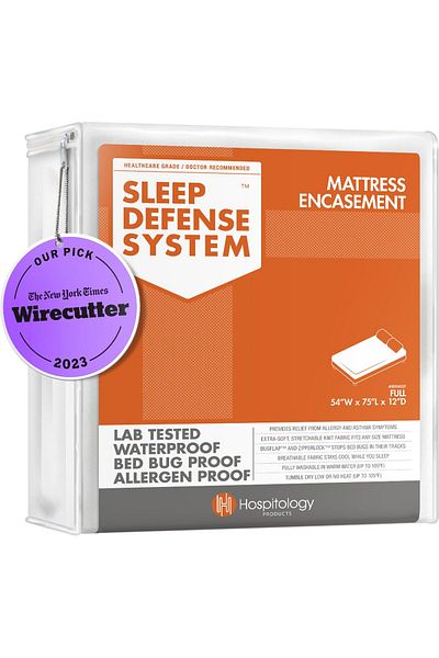erorex Mattress Encasement Zippered Bed Bug Dust Mite Proof Hypoallergenic Sleep Defense System Full