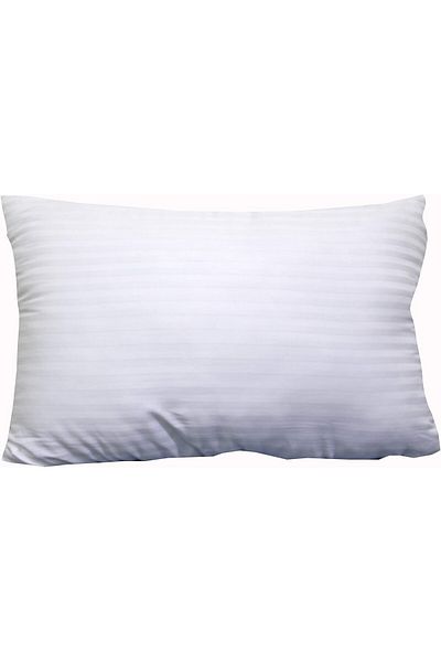 erorex Regency Cotton Pillow 250Tc 100 Percent Cotton 1Cm Stripe Sateen 1000Grams Size: 50