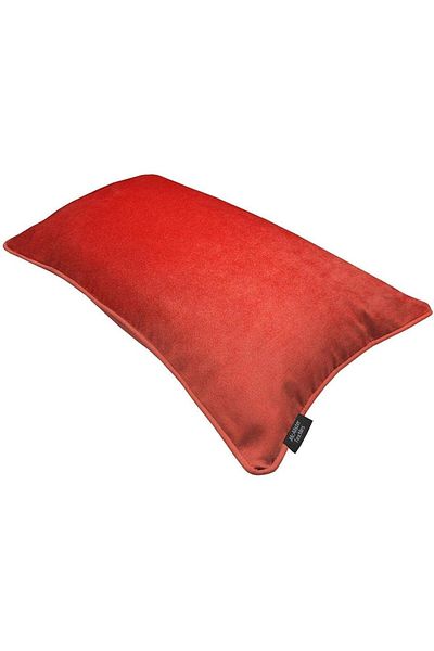 erorex Velvet Plain Matt Decorative Cushion Poly Filled 50X30 Cm Coral Pink Am.88800503008 Pen